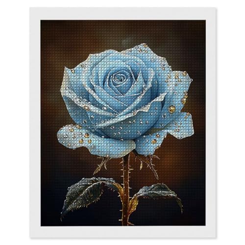 Diamond Painting Rosen Blumen, 5D Diamant Painting Bilder, DIY Diamanten Malerei Erwachsene und Kinder, Gem Art Mosaikherstellung Bastelset für Weihnachts Haus Wand Dekoration Geschenke 90x120 cm e508 Diamond Painting Rosen Blumen, 5D Diamant Painting Bilder, DIY Diamanten Malerei Erwachsene und Kinder, Gem Art Mosaikherstellung Bastelset für Weihnachts Haus Wand Dekoration Geschenke 90x120 cm e508 von Hyupuanj