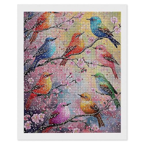 Diamond Painting Vögel, 5D Diamant Painting Bilder, DIY Diamanten Malerei Erwachsene und Kinder, Gem Art Mosaikherstellung Bastelset für Weihnachts Haus Wand Dekoration Geschenke 90x120 cm e-560 Diamond Painting Vögel, 5D Diamant Painting Bilder, DIY Diamanten Malerei Erwachsene und Kinder, Gem Art Mosaikherstellung Bastelset für Weihnachts Haus Wand Dekoration Geschenke 90x120 cm e-560 von Hyupuanj