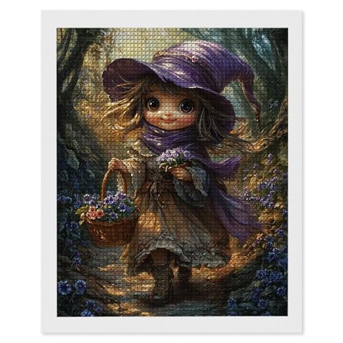 Diamond Painting Wald Mädchen, 5D Diamant Painting Bilder, DIY Diamanten Malerei Erwachsene und Kinder, Gem Art Mosaikherstellung Bastelset für Weihnachts Haus Wand Dekoration Geschenke 20x30 cm e-653 Diamond Painting Wald Mädchen, 5D Diamant Painting Bilder, DIY Diamanten Malerei Erwachsene und Kinder, Gem Art Mosaikherstellung Bastelset für Weihnachts Haus Wand Dekoration Geschenke 20x30 cm e-653 von Hyupuanj