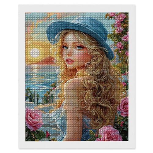 Hyupuanj Diamond Painting Erwachsene Frau Aussicht, 5D Diamant Painting Bilder, DIY Diamanten Stickerei Mosaikherstellung Bastelset Geeignet Als Geschenk, Als Home Wanddekorationen 80x110cm r-598 Hyupuanj Diamond Painting Erwachsene Frau Aussicht, 5D Diamant Painting Bilder, DIY Diamanten Stickerei Mosaikherstellung Bastelset Geeignet Als Geschenk, Als Home Wanddekorationen 80x110cm r-598 von Hyupuanj
