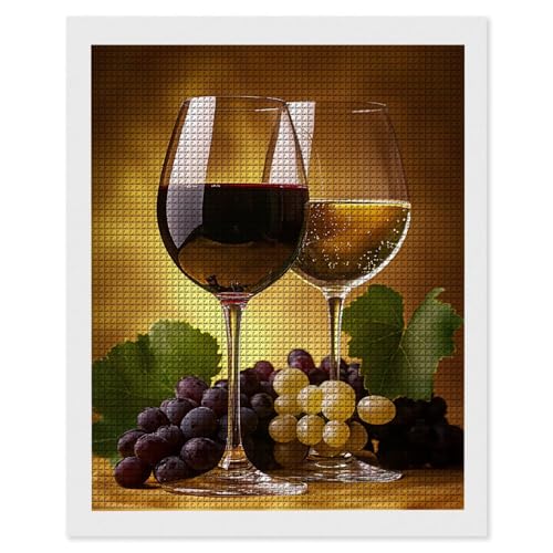 Hyupuanj Diamond Painting Erwachsene Trauben Weinglas, 5D Diamant Painting Bilder, DIY Diamanten Stickerei Mosaikherstellung Bastelset Geeignet Als Geschenk, Als Home Wanddekorationen 35x50cm r-610 Hyupuanj Diamond Painting Erwachsene Trauben Weinglas, 5D Diamant Painting Bilder, DIY Diamanten Stickerei Mosaikherstellung Bastelset Geeignet Als Geschenk, Als Home Wanddekorationen 35x50cm r-610 von Hyupuanj