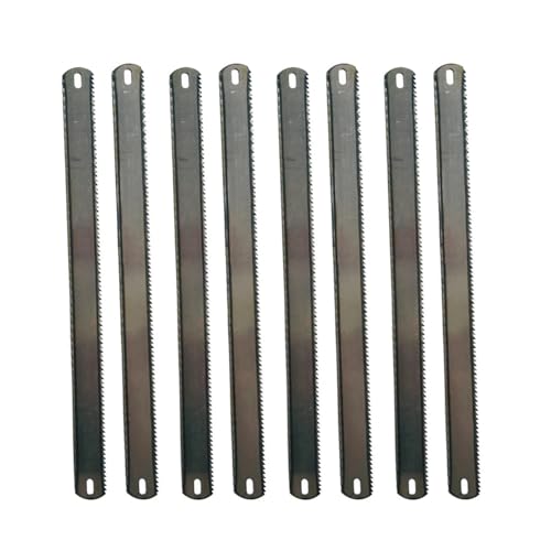 10 x Bügelsägeblätter, Hartstahl, Sägeblatt, Holzbearbeitung, Metallsägeblatt-Set für Bambus, Schneiden von Knochen 10 x Bügelsägeblätter, Hartstahl, Sägeblatt, Holzbearbeitung, Metallsägeblatt-Set für Bambus, Schneiden von Knochen von Hyuwdai