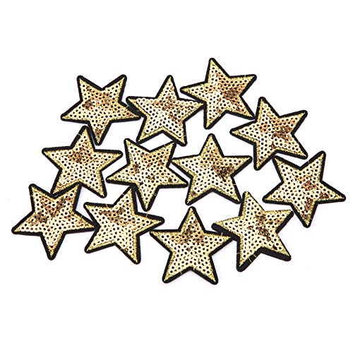 12pcs Sternform Patch, DIY -Sticker Sticker Aufkleber Kleidung Patch Accessoire für Taschen, Schals und Kleidung Aufkleber 12pcs Sternform Patch, DIY -Sticker Sticker Aufkleber Kleidung Patch Accessoire für Taschen, Schals und Kleidung Aufkleber von Hztyyier