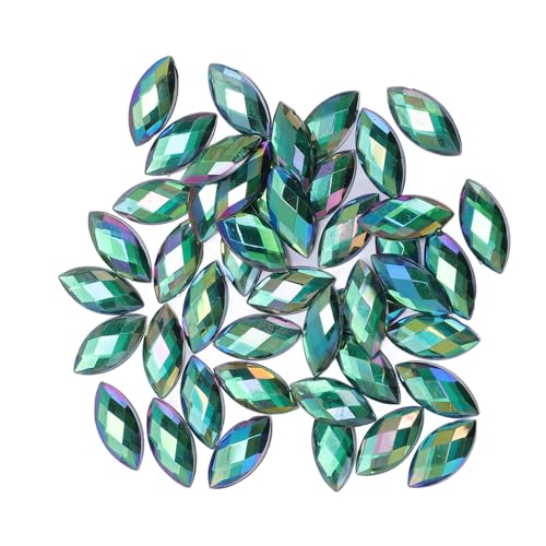 500 Stück Marquise rhinestone, Flache Rückseite Edelsteine Hellgrün AB Pferde Auge Kristall Edelsteine Harz rhinestone für die Herstellung von Schmuck und Heimwerker Zubehör 500 Stück Marquise rhinestone, Flache Rückseite Edelsteine Hellgrün AB Pferde Auge Kristall Edelsteine Harz rhinestone für die Herstellung von Schmuck und Heimwerker Zubehör von Hztyyier