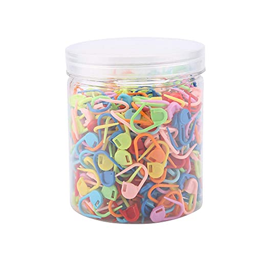 500Pcs Nähen Stricken Locking Stitch, Maschenzähler Sicherheitsnadeln Häkeln Nadel für Kleidung Crafting 500Pcs Nähen Stricken Locking Stitch, Maschenzähler Sicherheitsnadeln Häkeln Nadel für Kleidung Crafting von Hztyyier