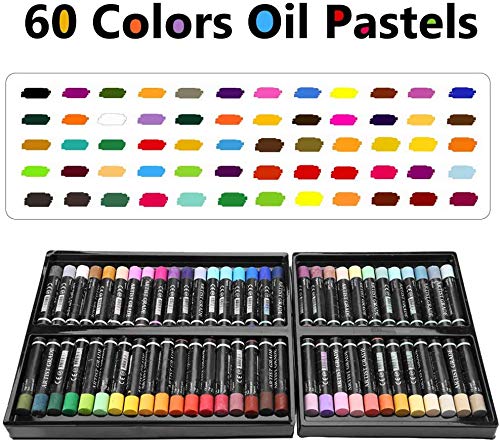 60 Farben Ölpastellkreide Set Öl Pastelle Schwerölmalerei Sticks Fine Art Painting Crayon Set von Hztyyier