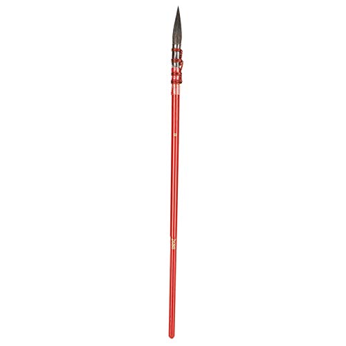 Aquarell Pinsel, Acryl Pinsel Set, Eichhörnchen Haar Red Handle Pinsel für Acryl Malöl Aquarell(#0) von Hztyyier