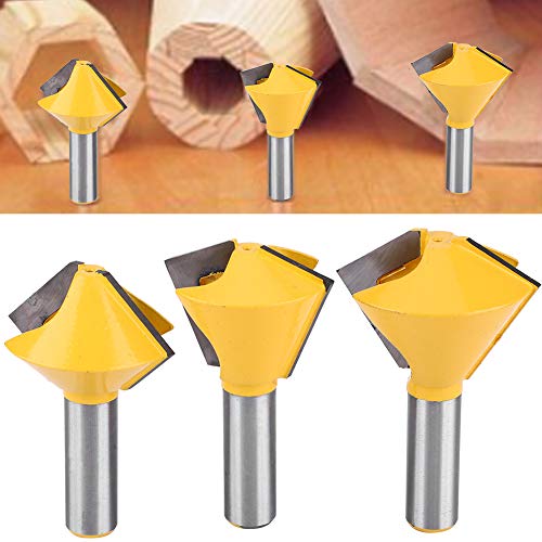 Birds Mund Carbid Router Bit Starke Mechanische Gelenkholzhändlerschneider für Vielseitige Projekte 3PCS SETE von Hztyyier