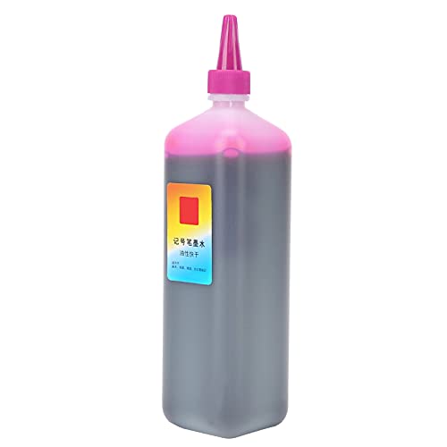 Bunte Dauerhafte Marker -Nachfüll -Tinte für Poster Stift Auffüllung Verblassende Markierende Marker Tinte für Künstler, Handwerker 1PC für Markerstifte, Posterstifte, Kunstversorgungen (Pfirsich von Hztyyier