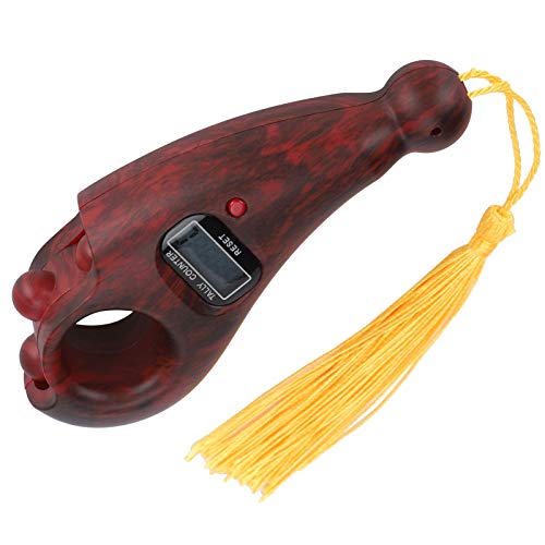 Digital Counter Buddha Perlen Counter Islamic Tasbeeh Rotierende Gebetsperlen Digital Counter Finger Tasbih Islamic Muslim Ramadan(#1) von Hztyyier