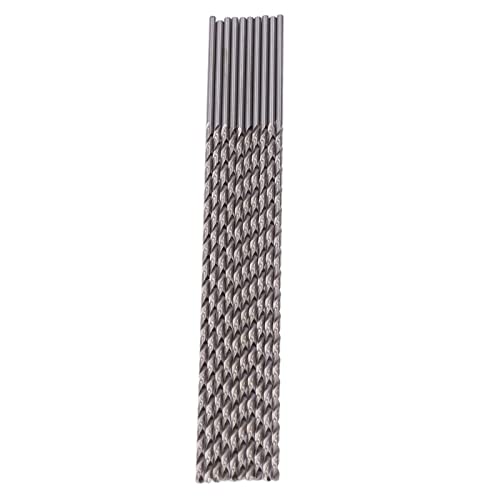 HSS Bohrer Bits Glatte Chipentfernung Hohe Härte Schnelles Bohren 10pcs für die Metallverarbeitung von Hztyyier