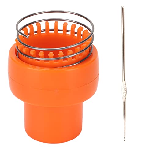 Hztyyier Haken-Strickwerkzeug ABS Orange Wire Crochet mit Nadel für Mütze, Schal, Socken, Gewebter Enthusiast Hztyyier Haken-Strickwerkzeug ABS Orange Wire Crochet mit Nadel für Mütze, Schal, Socken, Gewebter Enthusiast von Hztyyier