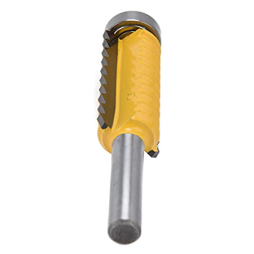 Hochwertiges Fingergelenk-Router-Bit für Glatte und Adriertfreie Holzschnitte, Geeignet für Holzbearbeitungsfachleute, 45# Stahl Gegen Zapfenmaschine 8mm Schaft (8*55mm) von Hztyyier