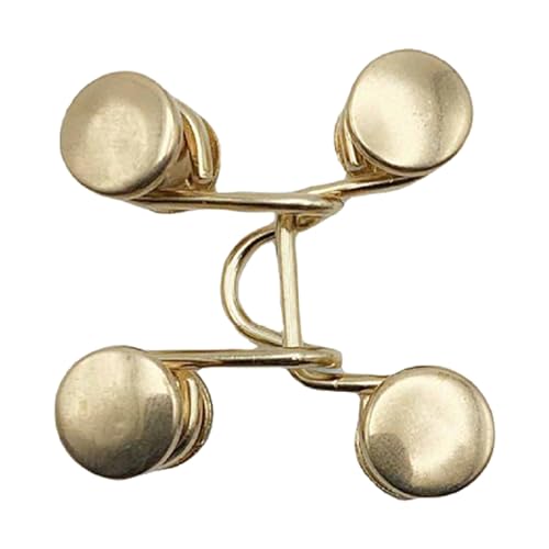 Hosen-Taillenspanner, Jean-Knöpfe, Stifte, Verstellbare Taille, Schnallen-Set, Jeans-Hosen-Clips für Hosen, Jeans-Röcke (Goldenes Flugzeug) von Hztyyier