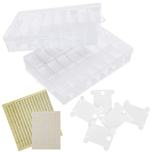 Hztyyier 150pcs Stickerei Floss Spulen -Organisator Set für Cross -Stitch Enthusiasten und DIY Handwerker von Hztyyier