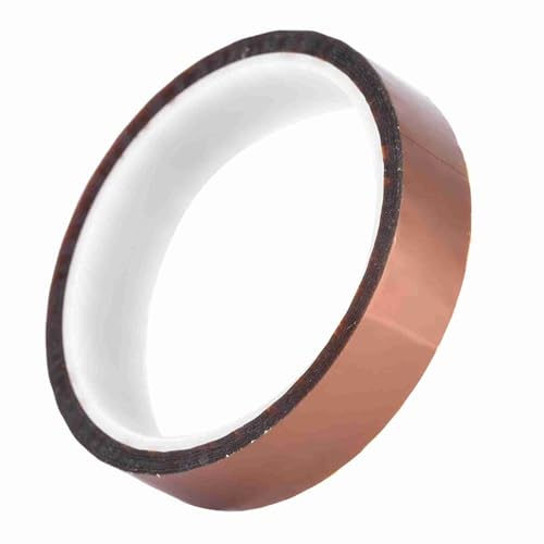 Hztyyier 250-300 ℃ Wärmefestes Klebeband mit Starker Kleberkraft, Ideal für Wärmeisolierung und BGA-Chipschweißen, für die Reparatur der Elektronik (Breite 20 mm) von Hztyyier