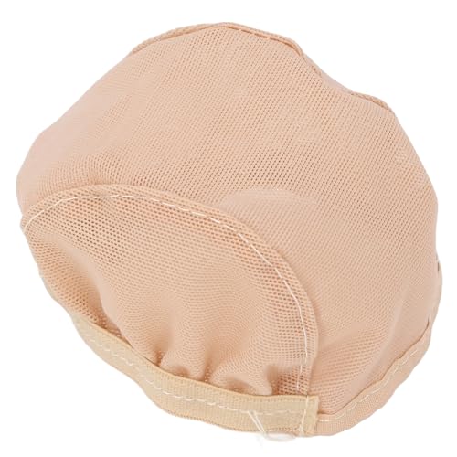 Hztyyier 3 Puppen-Perückenkappen, Hochelastisches Netzgewebe für die Dekoration und Modifikation von Miniaturpuppen, Hergestellt aus Netzstoff (Typ 2 für 20–21 cm Kopf) von Hztyyier