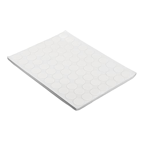 Hztyyier 700 PCs Selbstadhäsive Punkte 20 Mm, Wiederverwendbare Klebrige Punkte für den Haushaltsgebrauch, Transparente Klebrige Münzen für Papierplastikglasleder von Hztyyier