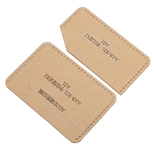 Hztyyier Acrylvorlage Transparent Handgemachte Lederkartenhalter Access Control Set Vorlage für Quilt -Handwerksmaterial von Hztyyier