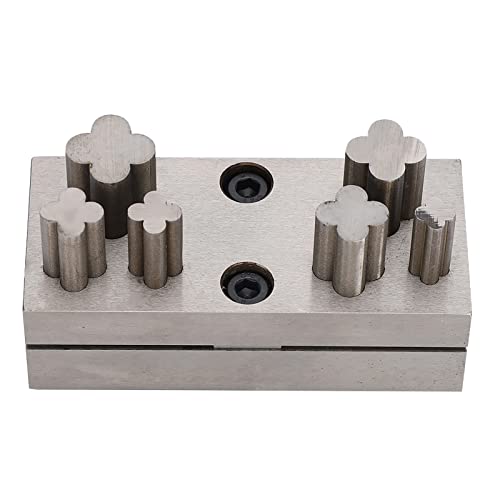 Hztyyier Lucky Punch Die Scheibe Set Stahlplattenloch Schnitt Schmuckwerkzeuge für Schmuckhersteller, Hohe Härte Material von Hztyyier