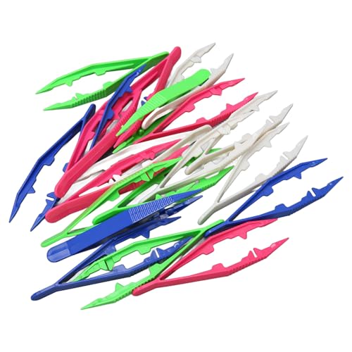 Hztyyier Mehrzweck -Pinzetten für Perlenprojekte Langlebiger Schmuckstücke - 20pcs Perle Slip Craft Paintps Tool für Handwerker Hztyyier Mehrzweck -Pinzetten für Perlenprojekte Langlebiger Schmuckstücke - 20pcs Perle Slip Craft Paintps Tool für Handwerker von Hztyyier