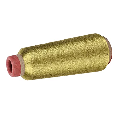 Hztyyier Nähfaden Langlebige Haushaltspolyestergarne für DIY -Stickprojekte für die Meisten Haushaltsnähmaschinen (GOLD) von Hztyyier