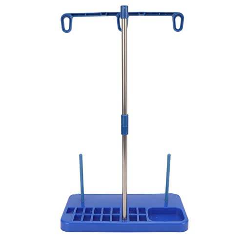 Hztyyier Nähmaschinen -Spulenständer Bequemer Plastik -Haushaltsfädenhalter für Stickereien Quilt Laden Nähbedarf, Blau, Blau von Hztyyier