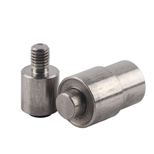 Hztyyier Özelett -Punch -Werkzeug für DIY Kleidungszubehör für Grommet Installation Handbuch Handmaschinen Setter, Geeignet für Gepäck, Gürtel und Schuhe 45# Stahl, Schwarz (12 mm) von Hztyyier