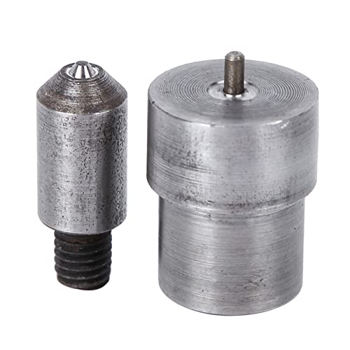 Hztyyier Özelett -Punch -Werkzeug für DIY Kleidungszubehör für Grommet Installation Handbuch Handmaschinen Setter, Geeignet für Gepäck, Gürtel und Schuhe 45# Stahl, Schwarz (3 mm) von Hztyyier