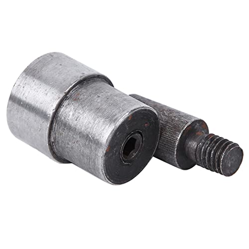 Hztyyier Özelett -Punch -Werkzeug für DIY Kleidungszubehör für Grommet Installation Handbuch Handmaschinen Setter, Geeignet für Gepäck, Gürtel und Schuhe 45# Stahl, Schwarz (4,5 mm) von Hztyyier