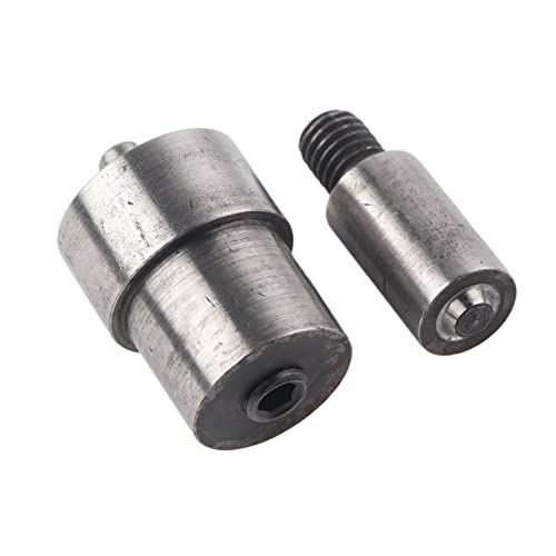 Hztyyier Özelett -Punch -Werkzeug für DIY Kleidungszubehör für Grommet Installation Handbuch Handmaschinen Setter, Geeignet für Gepäck, Gürtel und Schuhe 45# Stahl, Schwarz (5,5 mm) von Hztyyier