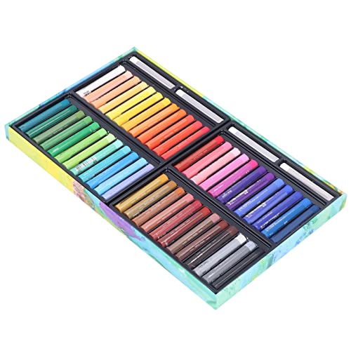 Hztyyier Oil Pastell Set Hell Lebendige Farben Glattes Schreiben Starker Haftung für die Schule 52pcs Künstlerische Lieferungen (8948ST) von Hztyyier