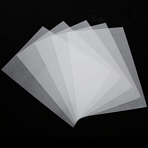 Hztyyier Schrumpffolie 0,2 Mm 10 Stück Blatt 2029 Durchscheinende Wärmeschrumpffolie Mattierte Wärmeschrumpffolie DIY-Papierhandwerkswerkzeuge von Hztyyier
