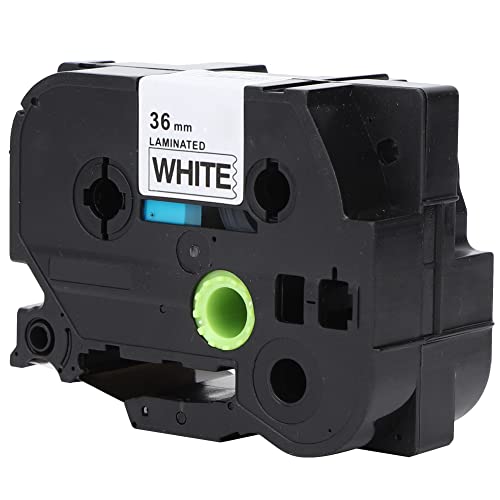 Kratzfestes Laminiertes Etikett für Bruder Tze-261/661 PT-9700/P980/P9500, Schwarz auf Weiß, Ideal für den Bürogebrauch Kratzfestes Laminiertes Etikett für Bruder Tze-261/661 PT-9700/P980/P9500, Schwarz auf Weiß, Ideal für den Bürogebrauch von Hztyyier