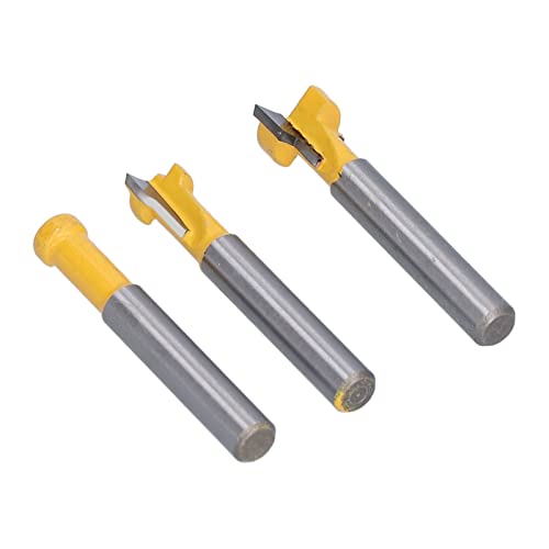 Look Round Bits Lock 1/4 Rodt T Slot TLOT -Routoren Schließen Sie die Abnutzungser/3pcs Look Round Bits Lock 1/4 Rodt T Slot TLOT -Routoren Schließen Sie die Abnutzungser/3pcs von Hztyyier