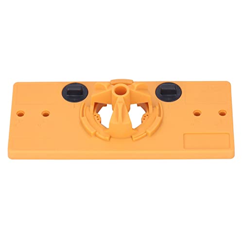 Scharnierlokator mit 35 -mm -Scharnierloch Sägen Schablone Genaue Bohrhandbuch für die Holzbearbeitung und Türschlossinstallation (YELLOW) von Hztyyier