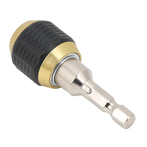 Schnellwechsel Konvertieren Bohrmaschinen -Chuck -Adapter mit Haltbarem Carbidmaterial für den Einfachen Handbetrieb. 1/4 Verbindung zu Hexadezimalstab für Elektrische Übungen (60 mm) von Hztyyier