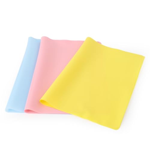 3 Stück Bastelunterlage Kinder 40x30cm Silikonmatte Basteln Silikonmatte Bastelunterlage Silikon Unterlage Bastelmatte Antihafte Knetunterlage für Gießharz Bastelarbeiten Handwerk DIY 3 Stück Bastelunterlage Kinder 40x30cm Silikonmatte Basteln Silikonmatte Bastelunterlage Silikon Unterlage Bastelmatte Antihafte Knetunterlage für Gießharz Bastelarbeiten Handwerk DIY von Hzyclzh