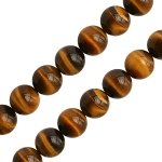 I-Beads - Tigerauge Runder Perlenstrang 8mm (1) von I-Beads