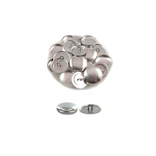Cover Buttons - 5/8 (SIZE 24) - WIRE BACKS - QTY 100 by I Craft for Less von I Craft for Less