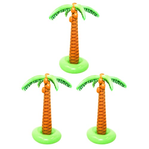 I LOVE FANCY DRESS LTD Aufblasbare Palme – Pool Party Dekoration Tropische hawaiianische Party Requisite – steht aufrecht bei 160 cm (3 Stück) von I LOVE FANCY DRESS