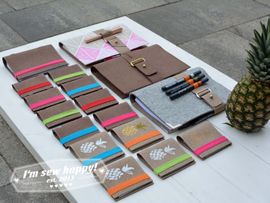 Notizbuchhülle Notizbuchhülle von I'm sew happy!