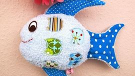 Spieluhr und Körnerkissen FISCH Spieluhr und Körnerkissen FISCH von I'm sew happy!