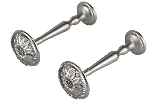 1 Paar Vorhanghalter/Raffhalter, Messing antik oder Satin-Chrom chrom seidenglänzend 1 Paar Vorhanghalter/Raffhalter, Messing antik oder Satin-Chrom chrom seidenglänzend von IANPAV