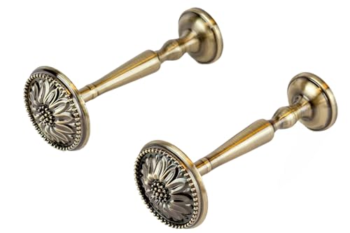 1 Paar Vorhanghalter/Raffhalter, Messing antik oder Satin-Chrom messing antik-optik 1 Paar Vorhanghalter/Raffhalter, Messing antik oder Satin-Chrom messing antik-optik von IANPAV