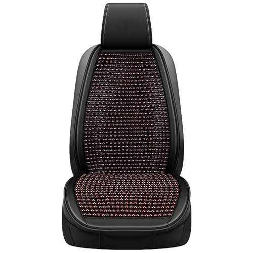 IAZRENOV Auto Sitzbezug mit Massage Für Ford Transit Custom 2013-2024, Coole Atmungsaktive Autositzbezüge Sitzauflage Auto Vordersitze Holzperlen Sitzauflage Massagekissen für Auto Büro, Red-1pc IAZRENOV Auto Sitzbezug mit Massage Für Ford Transit Custom 2013-2024, Coole Atmungsaktive Autositzbezüge Sitzauflage Auto Vordersitze Holzperlen Sitzauflage Massagekissen für Auto Büro, Red-1pc von IAZRENOV