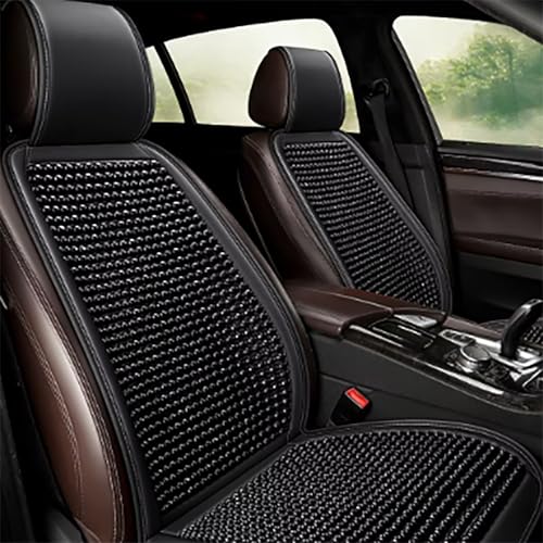 IAZRENOV Auto Sitzbezug mit Massage Für Ford Transit Custom 2013-2024, Coole Atmungsaktive Autositzbezüge Sitzauflage Auto Vordersitze Holzperlen Sitzauflage Massagekissen für Auto Büro,Black- 2pcs IAZRENOV Auto Sitzbezug mit Massage Für Ford Transit Custom 2013-2024, Coole Atmungsaktive Autositzbezüge Sitzauflage Auto Vordersitze Holzperlen Sitzauflage Massagekissen für Auto Büro,Black- 2pcs von IAZRENOV
