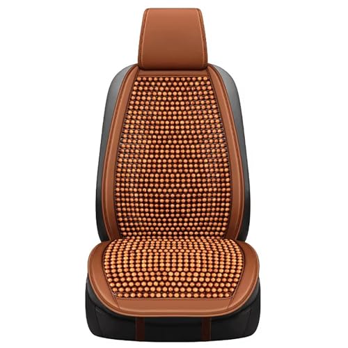 IAZRENOV Auto Sitzbezug mit Massage Für Volvo xc60 2016, Coole Atmungsaktive Autositzbezüge Sitzauflage Auto Vordersitze Holzperlen Sitzauflage Massagekissen für Auto Büro, Brown-1pc IAZRENOV Auto Sitzbezug mit Massage Für Volvo xc60 2016, Coole Atmungsaktive Autositzbezüge Sitzauflage Auto Vordersitze Holzperlen Sitzauflage Massagekissen für Auto Büro, Brown-1pc von IAZRENOV