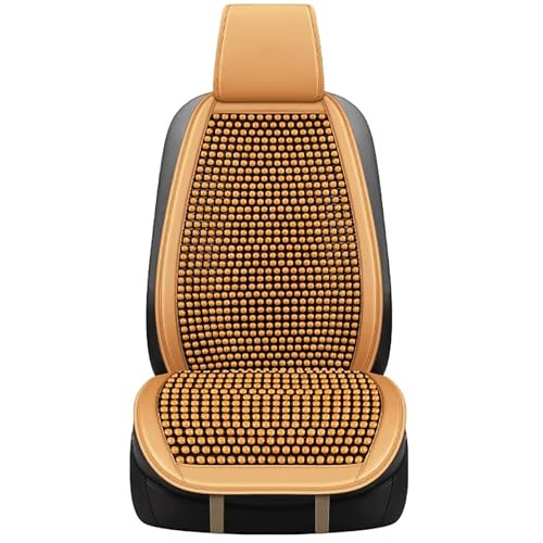 IAZRENOV Auto Sitzbezug mit Massage Für Volvo xc60 2016, Coole Atmungsaktive Autositzbezüge Sitzauflage Auto Vordersitze Holzperlen Sitzauflage Massagekissen für Auto Büro, Coffee-1pc IAZRENOV Auto Sitzbezug mit Massage Für Volvo xc60 2016, Coole Atmungsaktive Autositzbezüge Sitzauflage Auto Vordersitze Holzperlen Sitzauflage Massagekissen für Auto Büro, Coffee-1pc von IAZRENOV