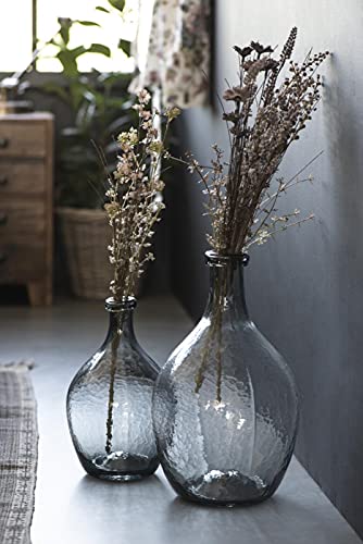 Ib Laursen - Glasballon, Vase - Glas - grau - 36 x 20 cm Ib Laursen - Glasballon, Vase - Glas - grau - 36 x 20 cm von IB Laursen